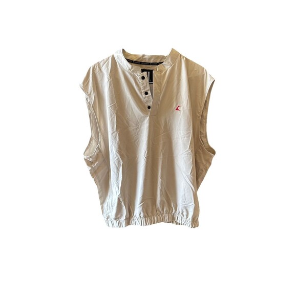 NWT Footjoy Vest Mens XL 1/4 button Pullover Dupont Tef Supersoft Windshirt - Picture 1 of 12